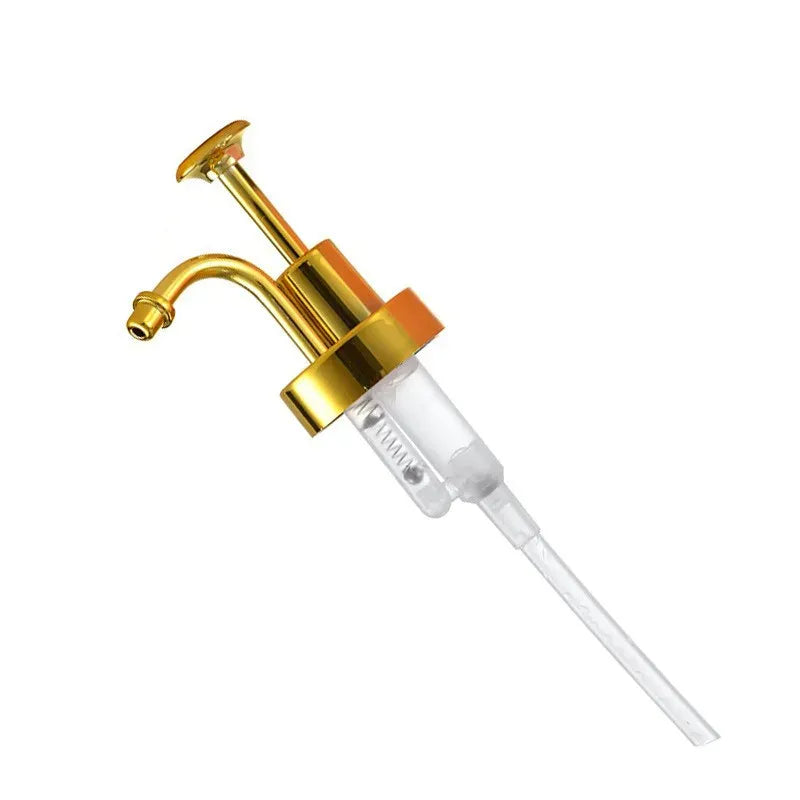 Distributeur de sirop en verre à pompe, 500 ml